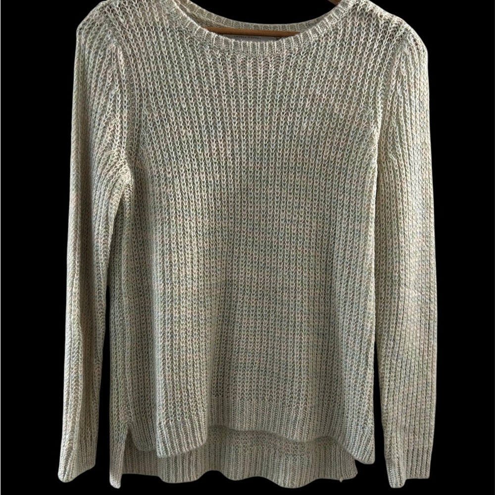 LC Lauren Conrad Cream Knit Sweater
